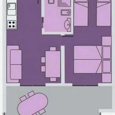 Appartement Poolside Serenity-beahost *